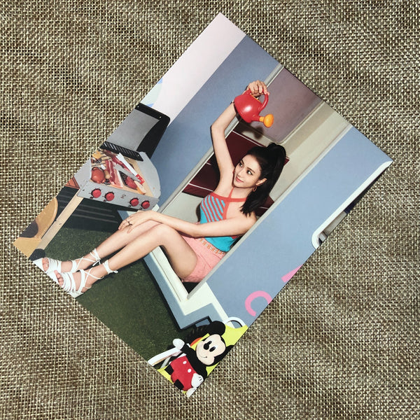 BLACKPINK JISOO #1 [2021 SUMMER DIARY] Official Postcard Photocard / New / Gift