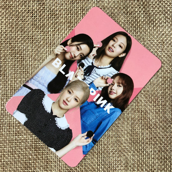 BLACKPINK GROUP [ OREO X BLACKPINK ] Official Limited Photocard / New / Gift