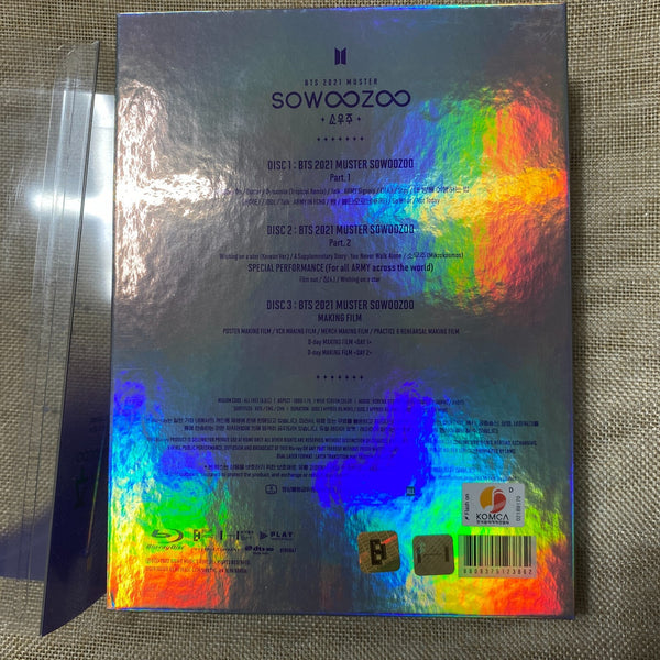 BTS [ 2021 Muster SOWOOZOO ] Official DVD Photobook + DVD, NO PC / Mint / Gift