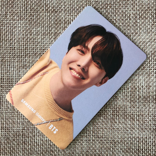 BTS J-HOPE [ Samsung Galaxy JAPAN Limited ] Official Photocard / New / Gift