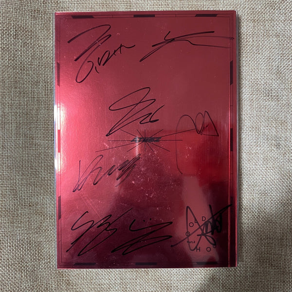 ATEEZ [Golden Hour Part. 2] All Member Signed Promo Album, Message Full Set /+G