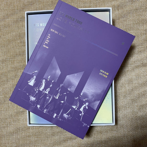 BTS [Love Yourself NEW YORK] Official Blu-Ray / Photobook + 2 Disc, No PC / Gift
