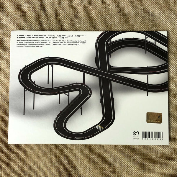 EXO [ Don't Mess Up My Tempo ] Official 5th Album, CD+Photobook / New / Gift