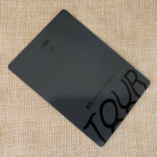 BTS J-HOPE 3/8 [ Map Of The Soul Tour ] Official Mini Photocard / New / Gift