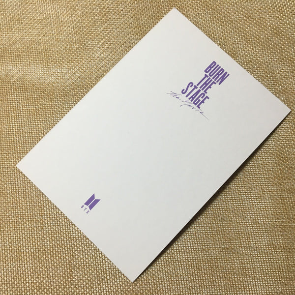 BTS Movie [ Burn The Stage ] Official Postcard / New / Gift