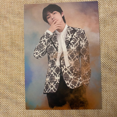 BTS V [VT Cosmetics Sign Message] Official Postcard Photocard / New, Rare / Gift