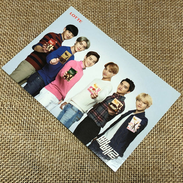 EXO GROUP #6 [ Lotte Pepero Day ] Official Photocard, EXO-K / New, Rare / Gift