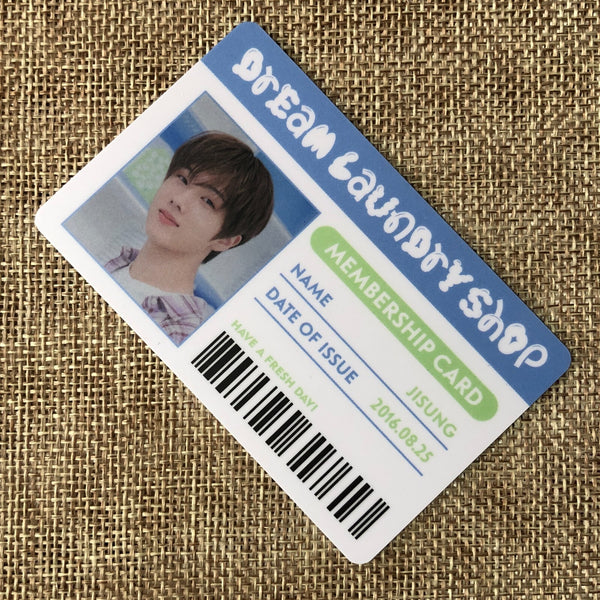 NCT Dream JISUNG [DREAM LAUNDRY SHOP MD] Official Membership Photocard / Gift