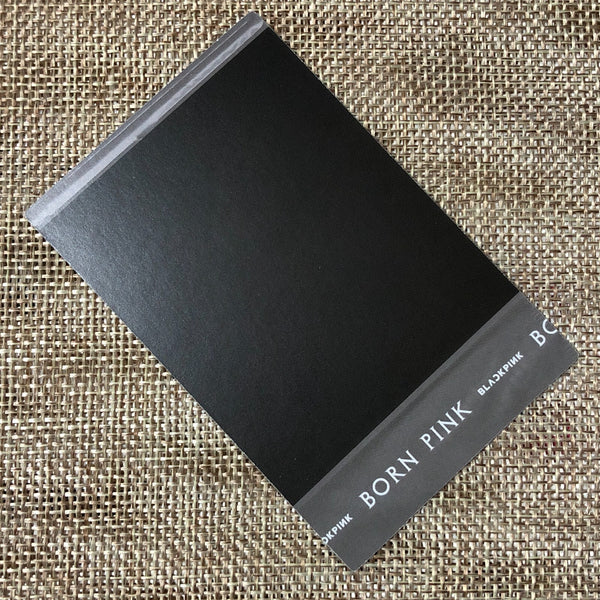 BLACKPINK JENNIE [ Born Pink ] Official Photocard, Gray Ver. / New / Gift