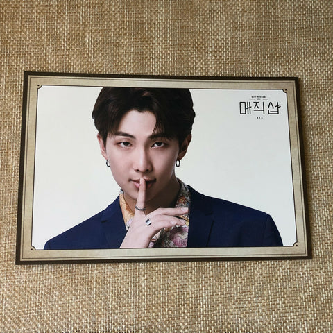 BTS RM [ 5th Muster Magic Shop ] Official Postcard Photocard, LG / New / Gift