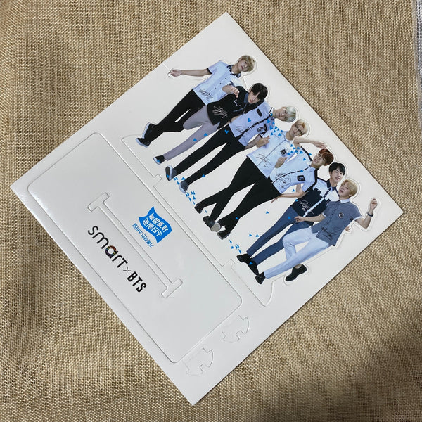 BTS All Member [ SMART x BTS ] Official Paper Stand, 24x25cm / New, Rare / Gift