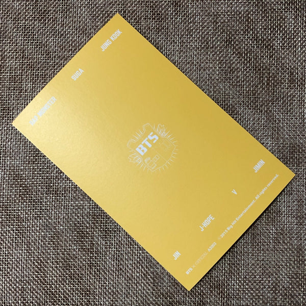 BTS V TAEHYUNG [GLOBAL OFFICIAL FANCLUB 2nd ARMY MEMBERSHIP KIT] Postcard / Gift