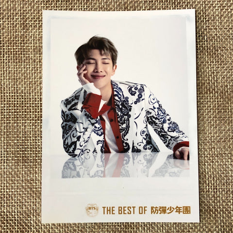 BTS RM [ THE BEST OF  JAPANESE Limited ] Official Photocard / New / Gift