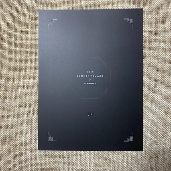 BTS JIN [ 2019 Summer Package ] Mini Poster Photocard / New, Rare / Gift