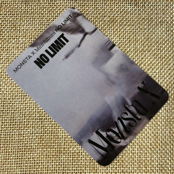 MONSTA X HYUNGWON [ No Limit ] Official Photocard, Mini Album Ver.4 / New / Gift