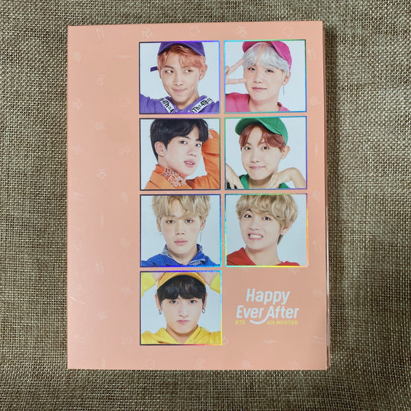 BTS [ 4th Muster Happy Ever After ] Official Blu-ray CD+Photobook+Sticker / New