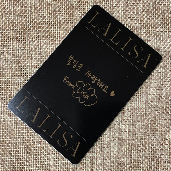 BLACKPINK LISA #6 [LALISA YGSelect MD POB] Official Photocard / New, Rare / Gift