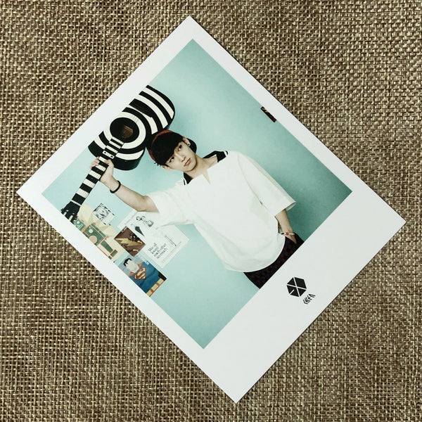 EXO CHEN [Coex Atrium SUM] Official Polaroid Photocard Set, Postcard / Gift