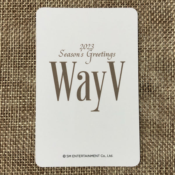 NCT YANGYANG [WayV 2023 Season's Greetings] Official Photocard, SMTOWN / Gift
