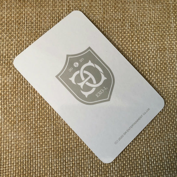 EXO CHEN LOGO [ Ace 2020 Fanclub ] Official Photocard / New, Rare / Gift