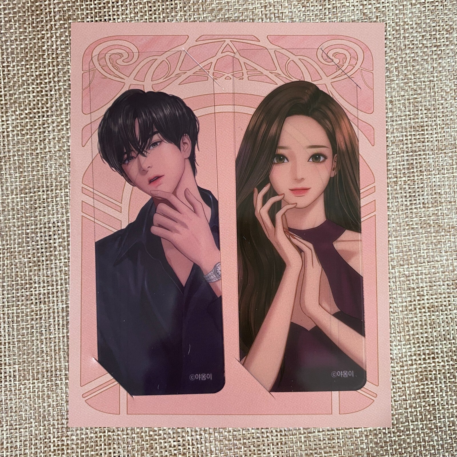 True Beauty First Edition [Official Clear Bookmark Set] / Korean Webtoon POB / N