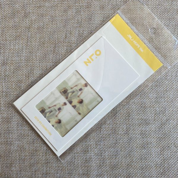 BTS JIN J-HOPE [Oh always] Official Bookmark, 2018 Exhibition / New, Rare / Gift
