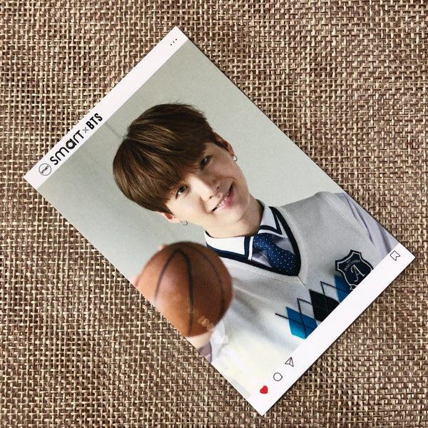 BTS SUGA #1 [ BTS X Smart Uniform ] Official Photocard / New, Rare / Gift