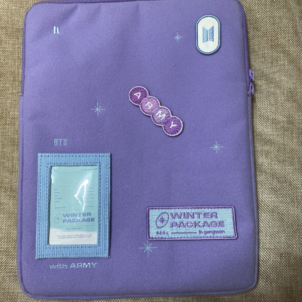 BTS GROUP [ Winter Package 2021 ] Pouch + Wappen (7) / New, Rare / Gift