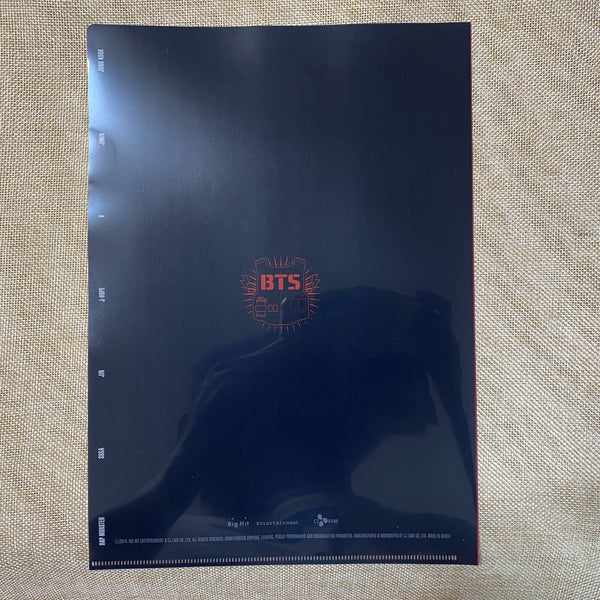 BTS [2014 Live Trilogy The Red Bullet] Official Clear File Set / New, Rare /+G