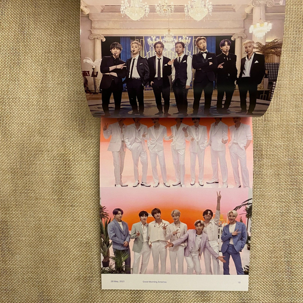 BTS [ 2021 Memories DVD Today's BTS Book ] Photobook / New, Rare / Gift