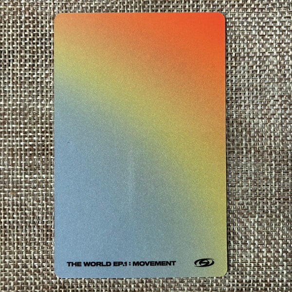 ATEEZ SEONGHWA [THE WORLD EP.1 : MOVEMENT] Official Photocard, Z Ver / Gift
