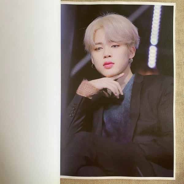 BTS JIMIN [OVER FILL Exhibition] Photobook, Tension Up 64 pg 21x29 cm / Gift