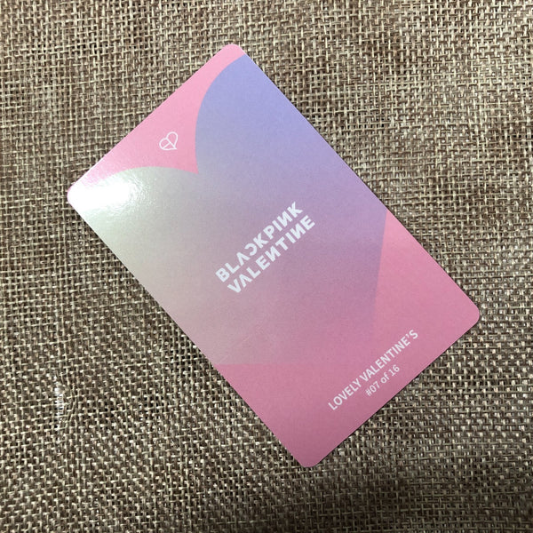 BLACKPINK ROSE #2 [ THE GAME Photocard Collection ] Valentine's Ed / New/GFT