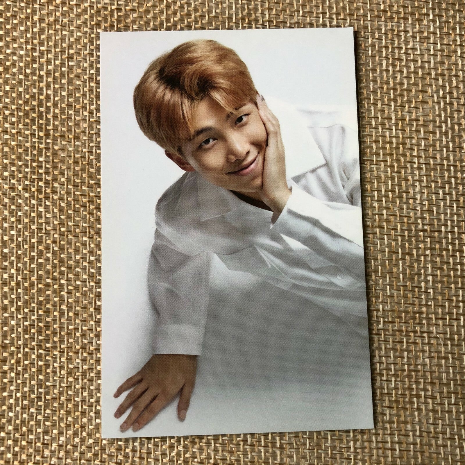 BTS RM RAP MONSTER #2 [ VT Think Your Teeth Official Photocard Black White ] N+G