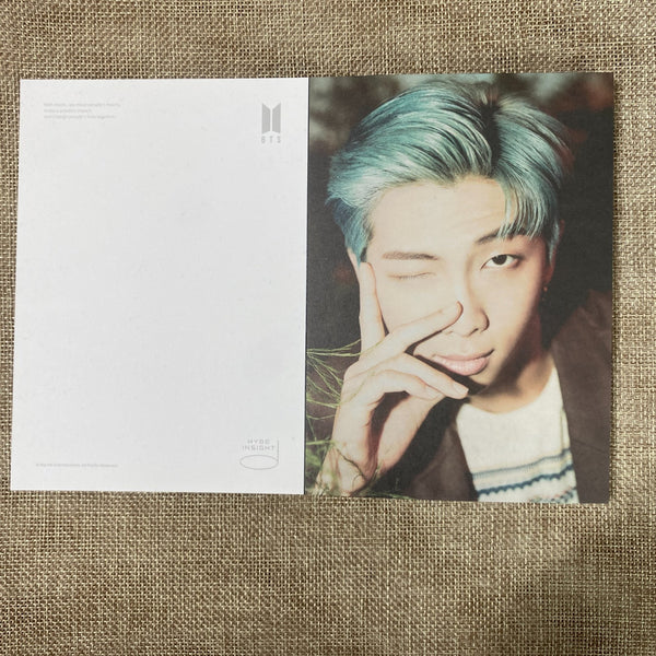 BTS All member [ HYBE INSIGHT ] Official Postcard Book / New, Rare / + Gift