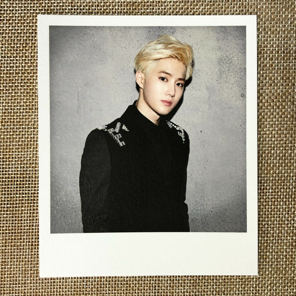 EXO SUHO [SM Official Goods] Polaroid Photocard Set of 2, Postcard / New / Gift