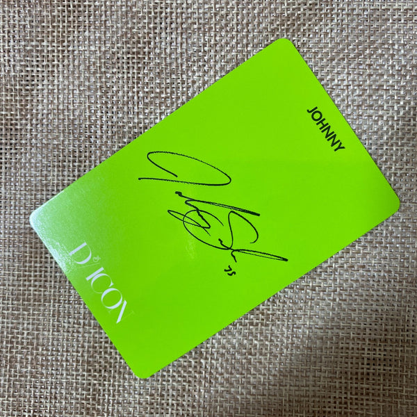 NCT Dream JOHNNY #3 [ 2019 Dicon Custom Book ] Official Photocard / New / Gift