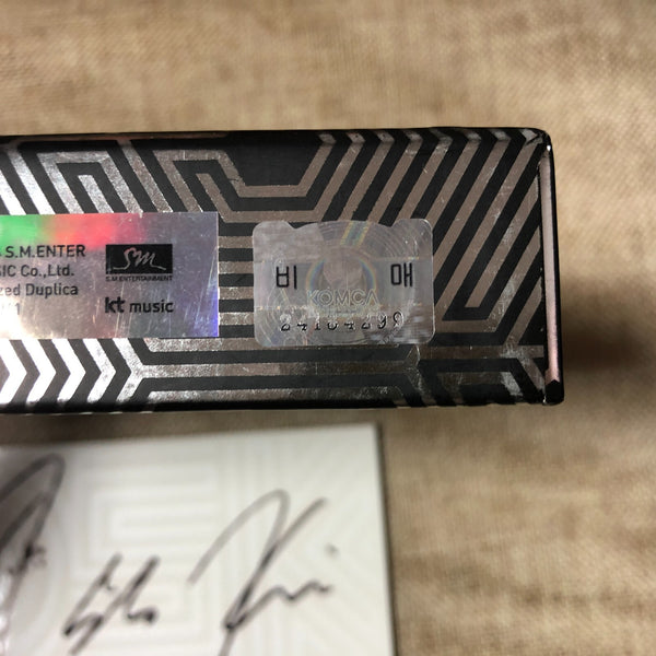 EXO HAND SIGNED [OVERDOSE] Promo Album CD+Photobook+Sehun PC, Autographed / Gift