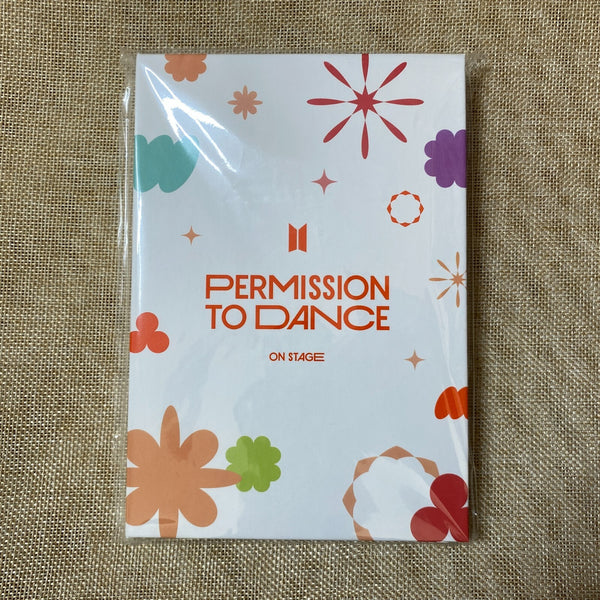 BTS [PTD PERMISSION TO DANCE ON STAGE] Official Postcard Book / New, Rare / Gift