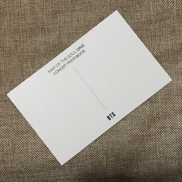 BTS GROUP [MAP OF THE SOUL MOS ON:E Concept Book] Spcial Set Postcard / New/Gift