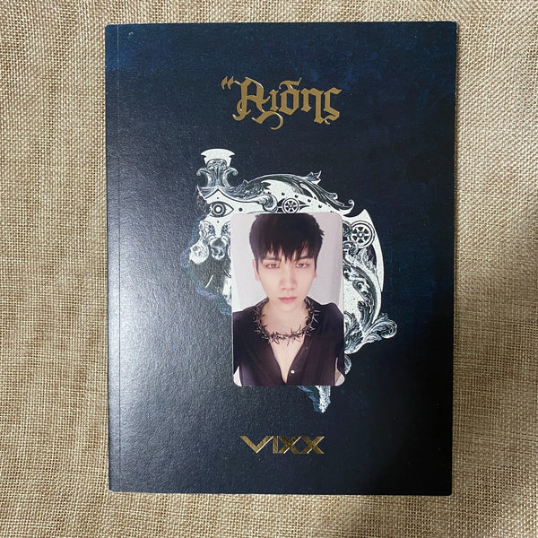 VIXX HAND SIGNED #2 [ HADES ] 6th Promo Album Autographed CD+Photobook+PC / Gift