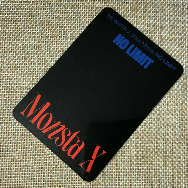 MONSTA X KIHYUN JOOHEON [ No Limit ] Official Photocard, Mini Album / New / Gift