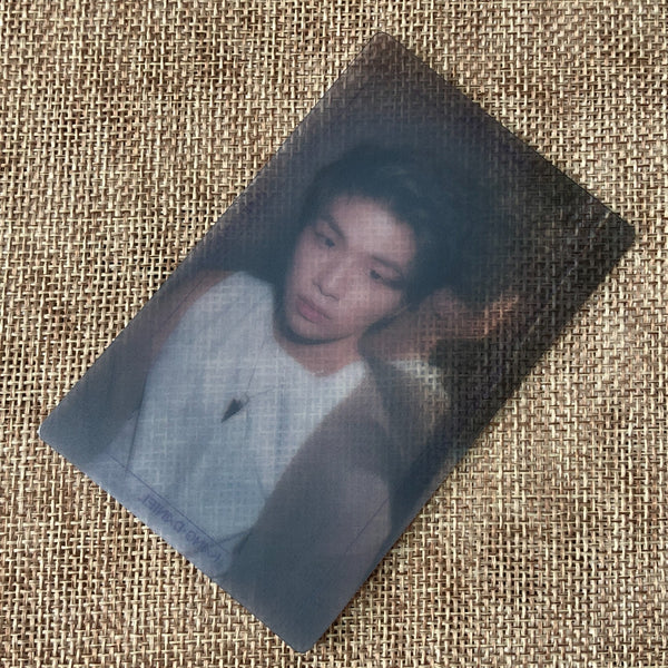 WANNA ONE KANG DANIEL [Nothing Without You] Official Transparent Photocard /+G