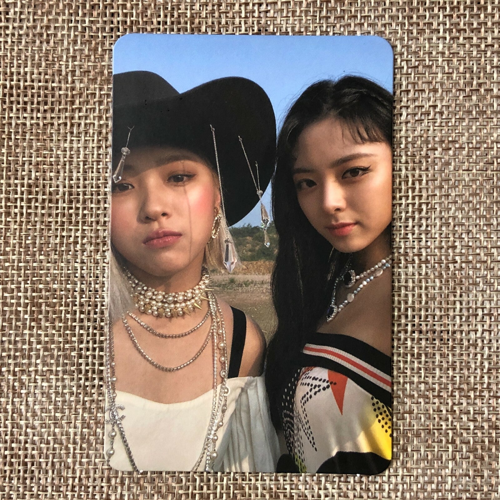 ITZY RYUJIN YUNA [ NOT SHY ] Official Photocard, 3rd Mini Album / New / Gift