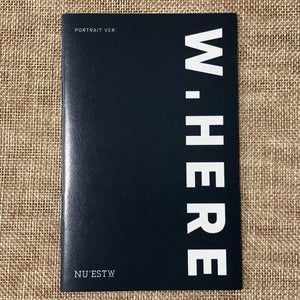 Nu'est W [ W.HERE ] Official Mini Photobook, Portrait Ver. / New / Gift