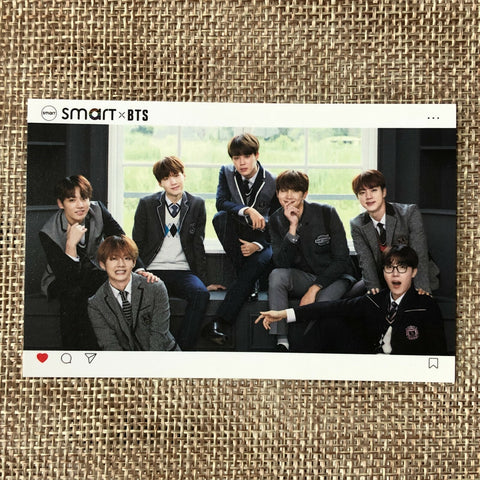 BTS GROUP #2 [ BTS X Smart Uniform ] Official Photocard / New, Rare / Gift