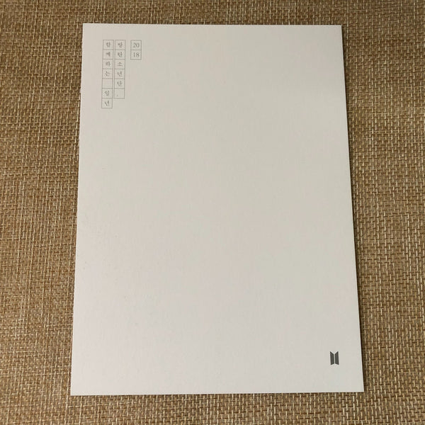 BTS JIMIN [ 2018 Season's Greetings ] Official Limited Postcard / New, Rare/Gift
