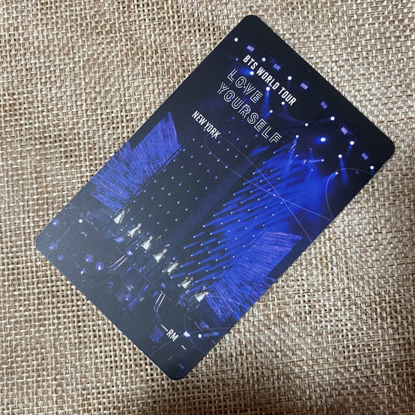 BTS RM [ Love Yourself Tour New York Blu-ray ] Official Photocard / Gift