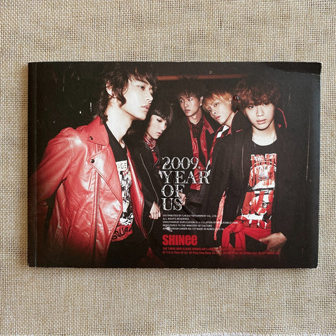 SHINEE [ 2009 YEAR OF US Album Korean Ver. ] Photobook+CD / Great, Rare / Gift