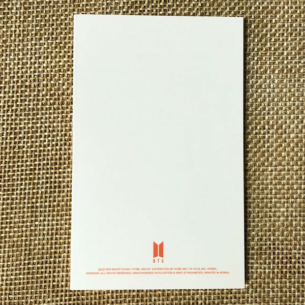 BTS J-HOPE [ Butter ] Official Folded Message Card Photocard / New / Gift